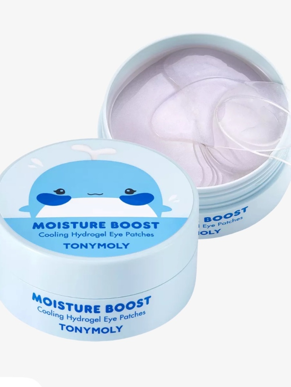 NWT TONYMOLY Moisture Boost Cooling Hydrogel Eye Patches 30 pairs/60 total 3.2oz